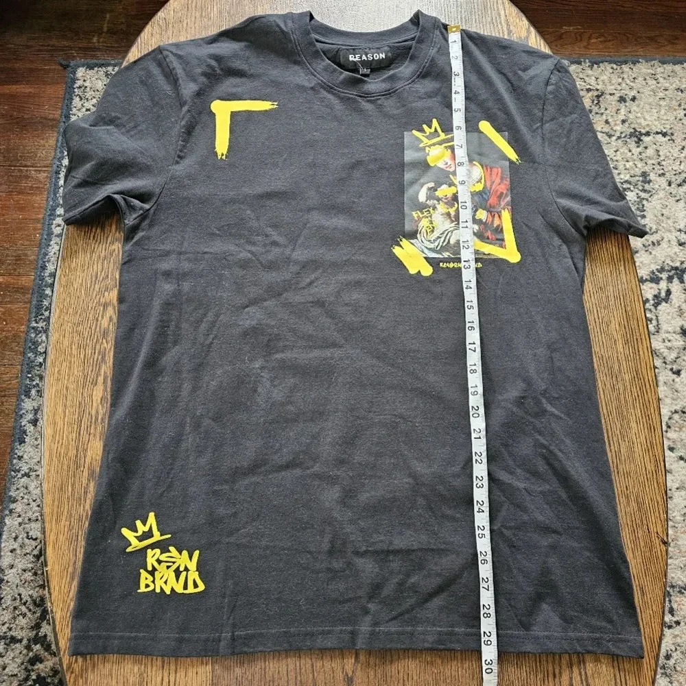 Reason Brand Flex On Em Back Print Short Sleeve T-Shirt Size Men's Large NEW - Picture 11 of 13